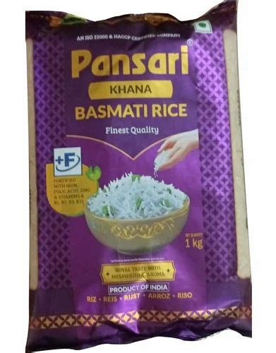 Kg Pansari Khana Basmati Rice Packet At Kg In Ahmedabad Id