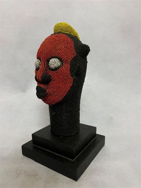 Bamileke Beaded Head Beads Terracotta Bamileke Catawiki