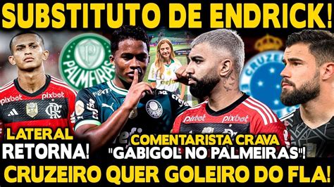 PALMEIRAS QUER GABIGOL PARA SUBSTITUIR ENDRICK CRUZEIRO QUER GOLEIRO