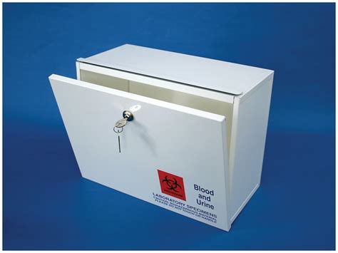 Therapak Metal Duramark Lock Boxes Standard Metal Lock Box with Over Door | Fisher Scientific