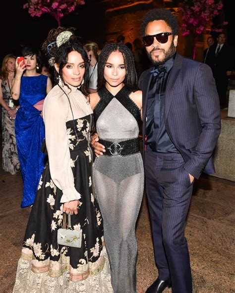 Zoe Kravitz With Her Parents Pictures Popsugar Celebrity