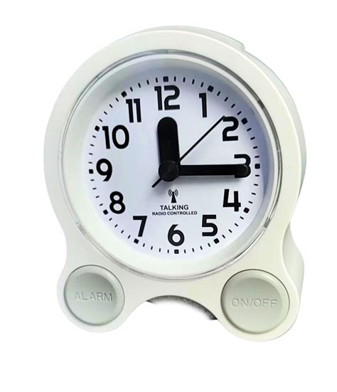 Talking Atomic Analog Desk Clock | Clocks for the Blind | LS&S