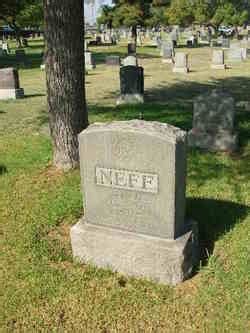 Celia Burch Neff Memorial Find A Grave