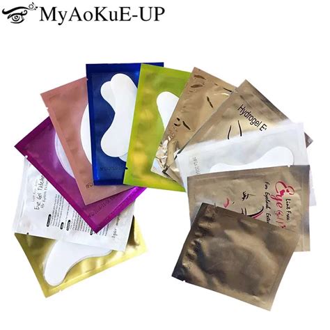 Makeup Tool 100pairs Eyelash Extension Paper Patches Grafted Eye Stickers 11 Color Eyelash Under