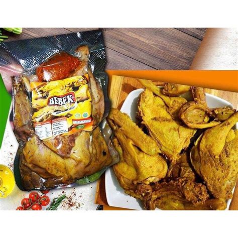 Jual Bebek Ungkep Bebek Bacem Rica Bebek Siap Saji Ekor Halal