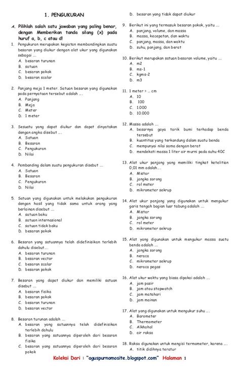 Contoh Soal Hots Ipa Smp Pdf