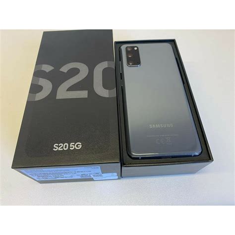 Samsung Galaxy S20 5G 128GB Cosmic Grey Unlocked Dual SIM BOXED