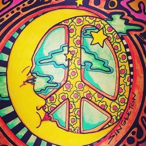 Goodnight My Sweet Ashlie Peace Art Hippie Art Psychedelic Art