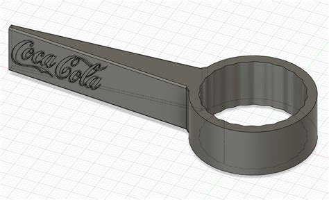 Free Stl File Coke Bottle Opener 🍾・3d Printing Idea To Download・cults