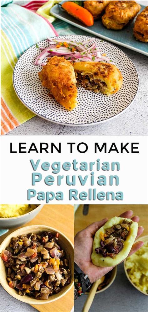 How to make Vegetarian Papa Rellena Peruana - Cook Eat Live Love