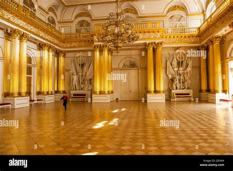 Interior of Summer Palace. Saint Petersburg, Russia Stock Photo - Alamy
