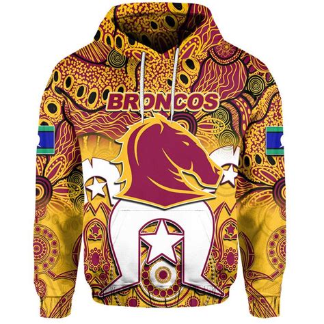 AIO Pride Custom Text Broncos Torres Strait Islanders Mix Aboriginal H