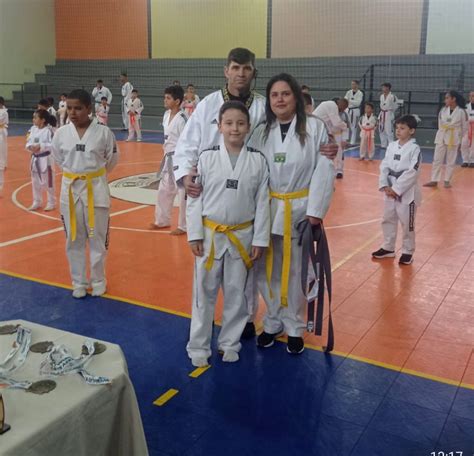 Projeto Tae Kwon Do E Cidadania Realiza Exame De Troca De Faixas Em