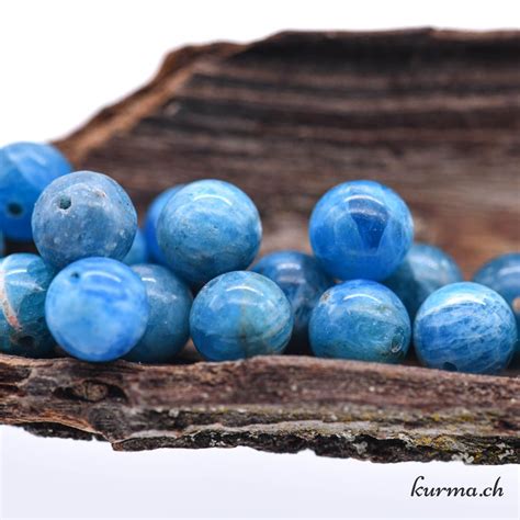 Perles Apatite Bleue 8mm Acheter En Ligne