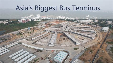 Asias Biggest Bus Terminus Killambakkam Tamilnadu South India