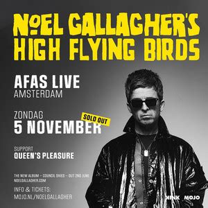 Noel Gallagher S High Flying Birds European Tour Setlist