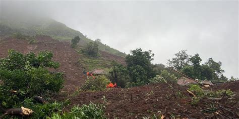 भारतकाे महाराष्ट्रमा पहिरोमा २७ जनाको शव भेटियो ६० जना बेपत्ता Himal