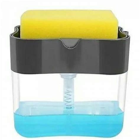 Soap Dispenser With Sponge Holder For Kitchen Bathroom ديسبنسر و مضخة