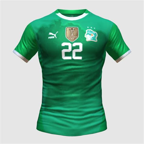 Ivory Coast Away Concept Kit 2024 2025 FIFA Kit Creator Showcase