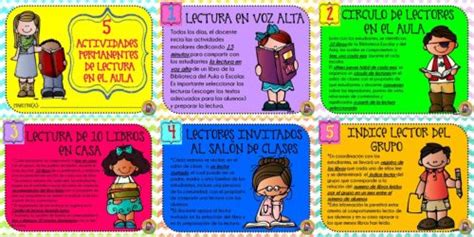 5 Actividades Permanentes Para Fomentar La Lectura En El Aula