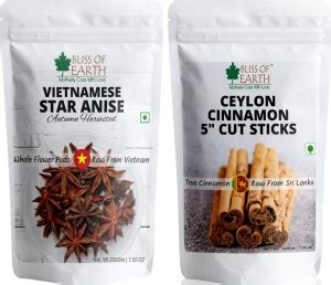 Bliss Of Earth Vietnamese Star Anise Sri Lanka Cinnamon Stick For Tea