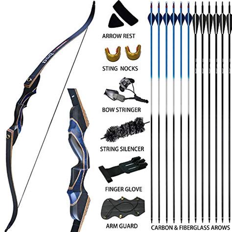 Dandq Archery Recurve Bow And Arrow Set For Adults Men Women Beginner 30