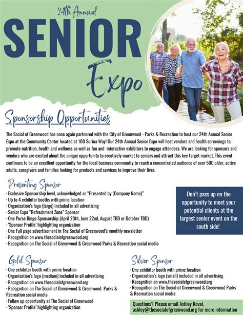 Senior Expo 2023 ⋆ The Social of Greenwood