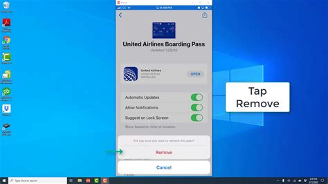 Remove A Pass From Wallet On Your Iphone Youtube