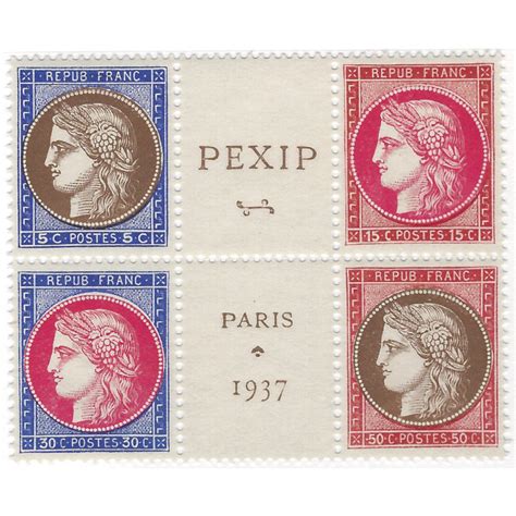 Timbres de France semi moderne émis de 1900 à 1940 en vente à prix net