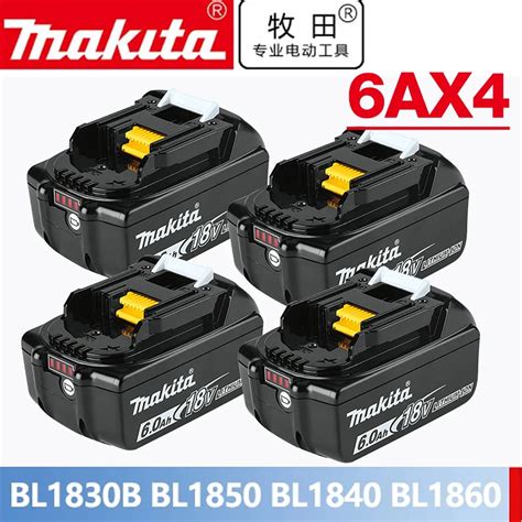 Bateria Li Ion Recarreg Vel Para Makita Ferramentas El Tricas