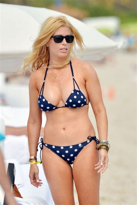 JILL MARTIN In Polka Dot Bikini HawtCelebs