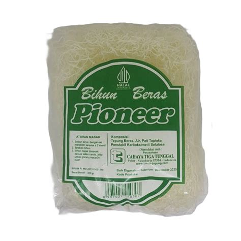 Jual Pioneer Bihun Beras Pioneer 320 Gram Original Shopee Indonesia