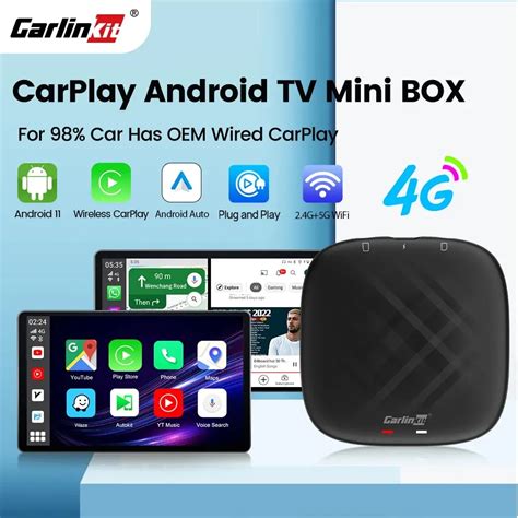 Carlinkit Mini Ai Kutusu Andoroid Kablosuz Carplay Android Oto Audi