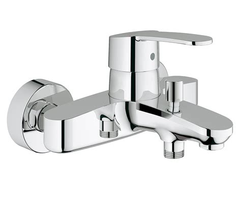 Grohe Eurostyle Cosmo Wall Mounted Chrome Bath Shower Mixer Tap