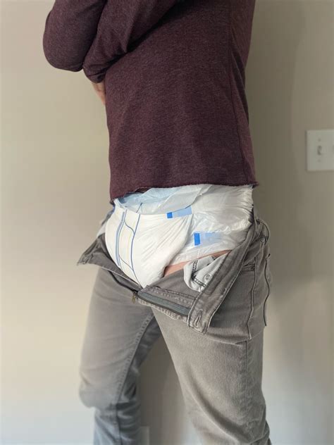 Just Diapered — All Part Of Getting Dressed As A Dl