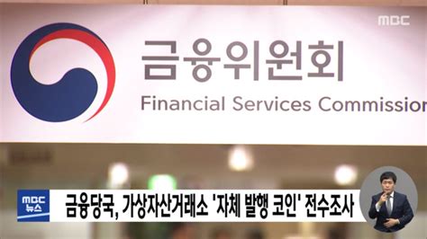 금융당국 가상자산거래소 자체 발행 코인 전수조사