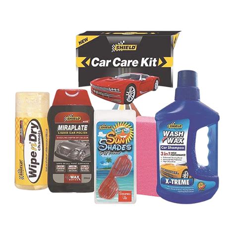 Shield 5pc Car Care Kit Brights Hardware Shop Online