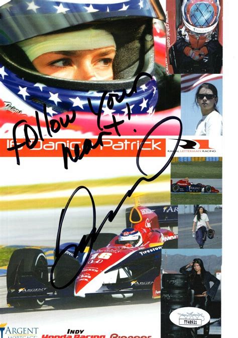 Danica Patrick Autographed Memorabilia | Signed Photo, Jersey ...