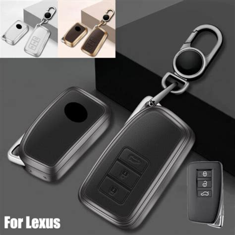 Zinc Alloy Leather Car Key Fob Case Cover For Lexus RX350 RX ES RC IS