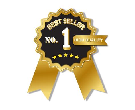 Best Seller No Premio Oro Etiqueta Stiker Vector Dise O Vector Premium