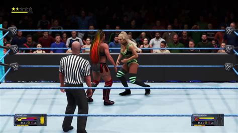 Wwe 2k20 Smackdown Carmella Vs Ember Moon Elimination Chamber