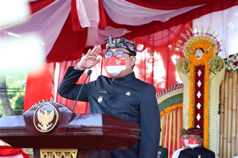 Wawali Arya Wibawa Pimpin Apel Penurunan Bendera Hut Ri Ke Di Kota