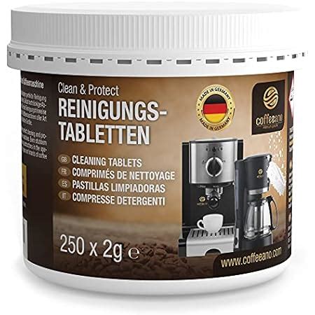 Amazon De Coffeeano Reinigungstabletten F R Kaffeevollautomaten