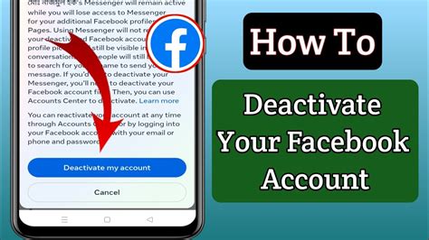 How To Deactivate Facebook Account 2024 Deactivate Facebook Account