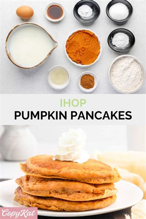 Ihop Pumpkin Pancakes Copykat Recipes