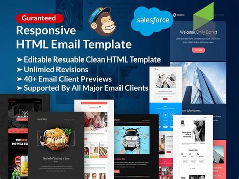 Responsive Html Email Template Upwork