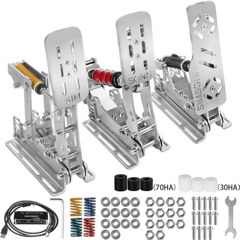 Simsonn Nuevos Pro Pedales De Simulaci N De Carreras Sim Racing Pedals