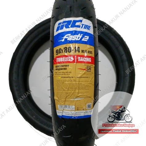 IRC Fasti 2 90 80 14 Ban Racing Soft Compound