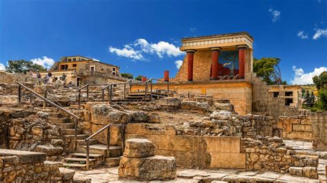 The Minoan Palace Of Knossos Crete