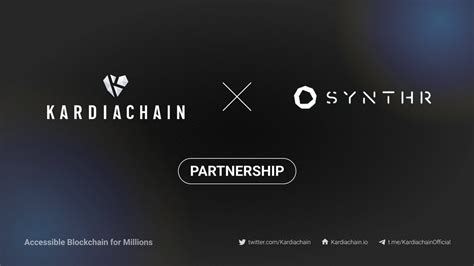 KardiaChain On Twitter KardiaChain Has Partnered With Synthr Defi